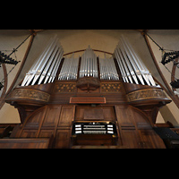 Rostock, Heiligen-Geist-Kirche, Orgel mit Spieltisch