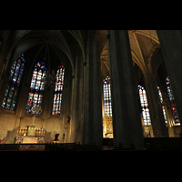 Venlo, Sint Martinus Basiliek, Blick vom Chor des linken Seitenschiffs in die anderen beiden Chöre