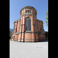 Düsseldorf, Johanneskirche, Chor von außen