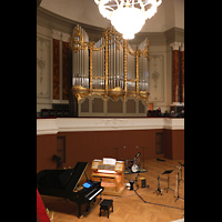 Basel, Stadtcasino, Konzertsaal, Bühne mit Orgel
