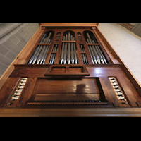 Lausanne, Saint-François, Italienische Orgel mit Spieltisch