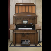 Berlin, Musikinstrumenten-Museum, Scheola-Orgel-Harmonium