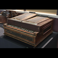 Berlin, Musikinstrumenten-Museum, Positiv um 1700
