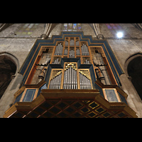 Barcelona, Basílica de Santa María del Pi, Orgel perspektivisch