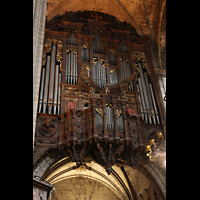 Barcelona, Catedral de la Santa Creu i Santa Eulàlia, Orgel