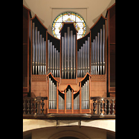 Barcelona, Oratori Sant Felip Neri (Montserrat-Torrent-Orgel), Orgel (Hauptwerksprospekt und Rückpositiv)