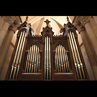 Barcelona, La Sagrada Familia, Prospekt der Krypta-Orgel