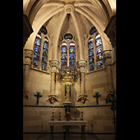 Barcelona, La Sagrada Familia, Kapelle der unbefleckten Empfängnis in der Krypta
