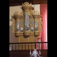 La Orotava (Teneriffa), San Juan Bautista, Richborn-Orgel (beleuchtet)