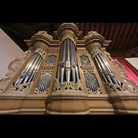 La Orotava (Teneriffa), San Juan Bautista, Richborn-Orgel perspektivisch