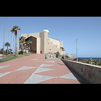 Las Palmas (Gran Canaria), Auditorio Alfredo Kraus, Promenade zwischen Auditorium und Strand