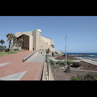 Las Palmas (Gran Canaria), Auditorio Alfredo Kraus, Promenade zwischen Auditorium und Strand