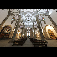 Las Palmas (Gran Canaria), Catedral de Santa Ana, Innenraum in Richtung Chor
