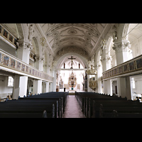 Celle, Stadtkirche St. Marien, Innenraum in Richung Chor