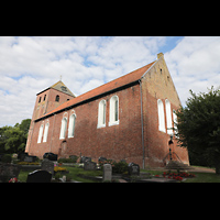 Krummhörn, Reformierte Kirche, Ansicht von Süden