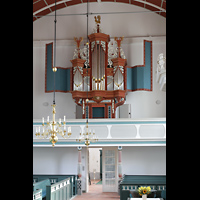 Krummhörn, Reformierte Kirche, Orgelempore