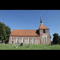 Krummhörn, Reformierte Kirche, Ansicht von Süden