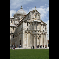 Pisa, Duomo di Santa Maria Assunta, Chor und Kuppel von auen