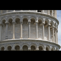 Pisa, Duomo di Santa Maria Assunta, Sulengang des Schiefen Turms