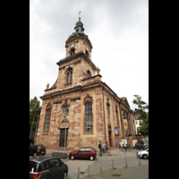 Saarbrücken, Basilika St. Johann, Fassade und Turm