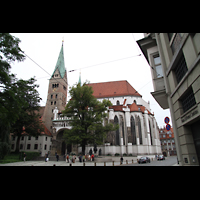 Augsburg, Dom St. Maria, Ansicht von Süden