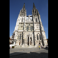 Regensburg, Dom St. Peter, Westfassade