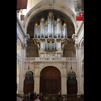 Paris, Saint-Louis des Invalides (Cathédrale aux Armées), Rückwand mit Orgel