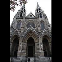 Paris, Sainte-Clotilde, Fassade