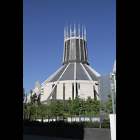 Liverpool, Metropolitan Cathedral of Christ the King, Auenansicht