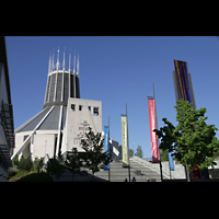 Liverpool, Metropolitan Cathedral of Christ the King, Auenansicht