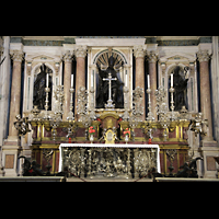 Napoli (Neapel), Cattedrale di S. Maria Assunta, Kappelle San Gennaro, Altar