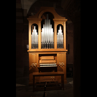 Strasbourg (Straburg), Cathdrale Notre-Dame, Krypta-Orgel