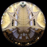 New York City, St. Patrick's Cathedral, Orgel und Gesamtansicht der Kathedrale