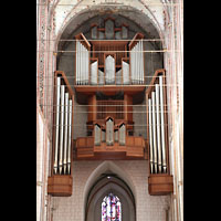 Lbeck, St. Marien, Groe Orgel an der Westwand