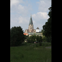 St. Ottilien, Erzabtei, Klosterkirche, Gesamtansicht auen
