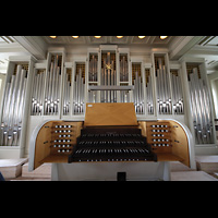 Reykjavk, Dmkirkja (Ev. Dom), Orgel mit Spieltisch