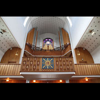 Bod, Domkirke, Orgelempore perspektivisch