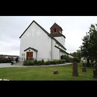 Kirkenes, Kirke, Auenansicht, Fassade