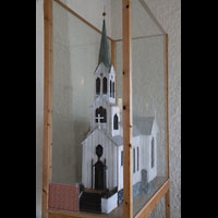 Vard, Kirke, Modell der im 2. Weltkrieg zerstrten Kirche
