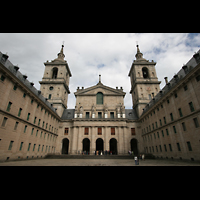 San Lorenzo de El Escorial, Baslica del Real Monasterio, Fassade