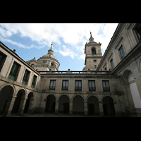 San Lorenzo de El Escorial, Baslica del Real Monasterio, Seitenansicht