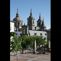 San Lorenzo de El Escorial, Baslica del Real Monasterio, Kuppeln und Trme