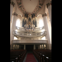 Naumburg, Stadtkirche St. Wenzel, Orgelempore