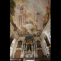 Ingolstadt, Maria de Victoria Kirche, Chor und Deckengemlde