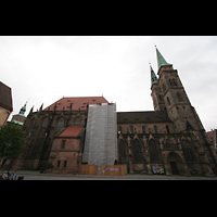 Nrnberg (Nuremberg), St. Sebald, Seitenansicht