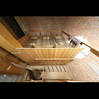 Balganlage von oben Alkmaar, Sint Laurenskerk, Balganlage von oben