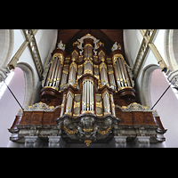 Amsterdam, Oude Kerk, Hauptorgel perspektivisch