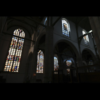 Buntglasfenster im nördlichen Querhaus und Chorumgang Gouda, Sint Janskerk - Grote Kerk, Buntglasfenster im nördlichen Querhaus und Chorumgang