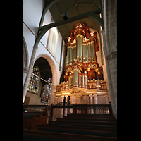 Hauptorgel seitlich Gouda, Sint Janskerk - Grote Kerk, Hauptorgel seitlich