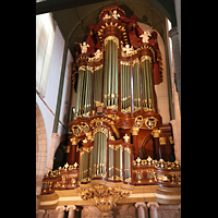 Hauptorgel seitlich Gouda, Sint Janskerk - Grote Kerk, Hauptorgel seitlich